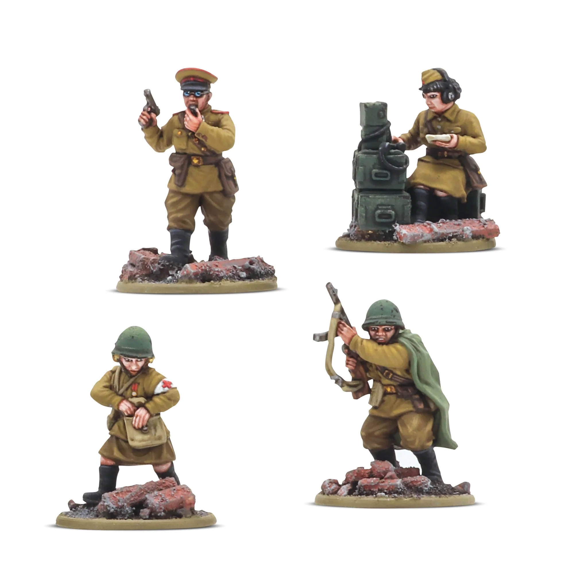 Bolt Action: Soviet - Infantry HQ Bolt Action: Soviet - Infantry HQ