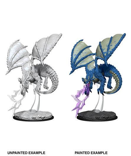 D&D Miniatures: Young Blue Dragon D&D Miniatures: Young Blue Dragon