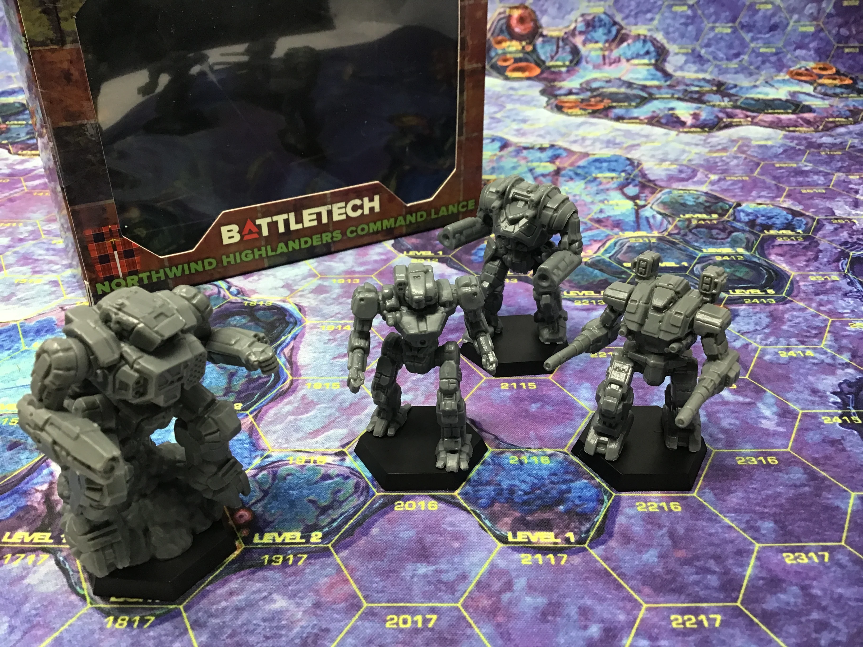 Battletech: Northwind Highlanders Command Lance Battletech: Northwind Highlanders Command Lance