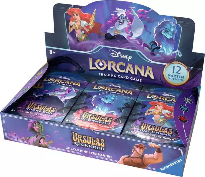 Lorcana TCG: Ursulas Rückkehr - Booster Display (Set 4)