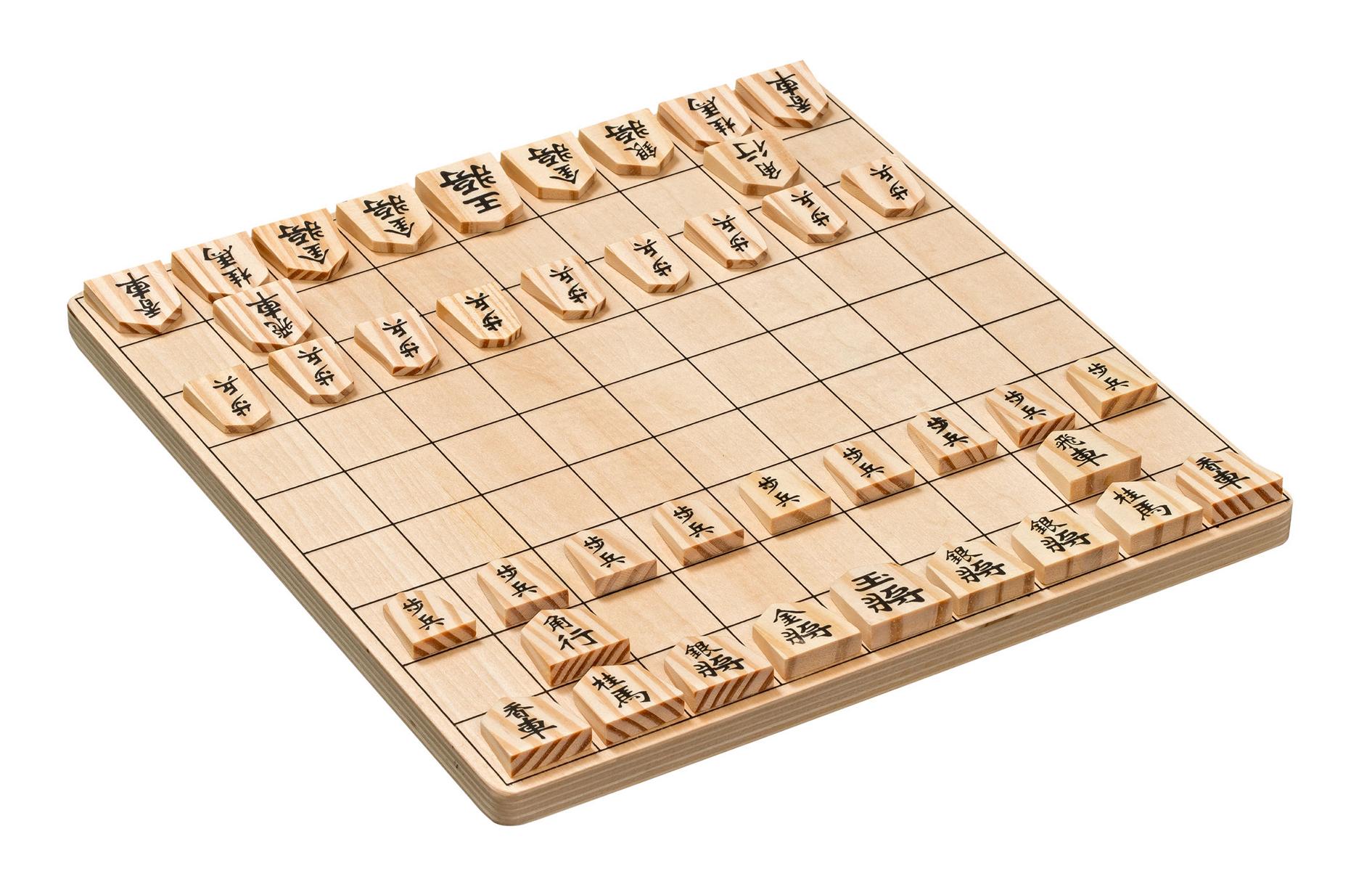 Shogi Shogi-Brett, Holzbrett, Spielbrett, Japanisches Schach, Steine und Figuren