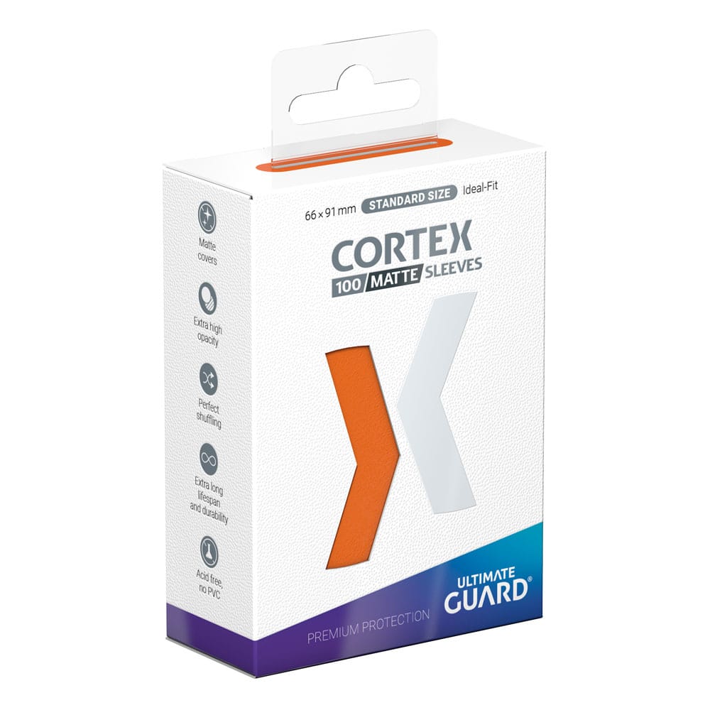 Ultimate Guard: Kartenhüllen Cortex Matte Orange Standard (100) Ultimate Guard: Kartenhüllen Cortex Matte Orange Standard (100)