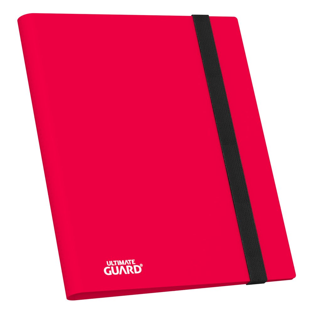 Notizbuch, Notizheft, Klemmband, rot, Gummiband