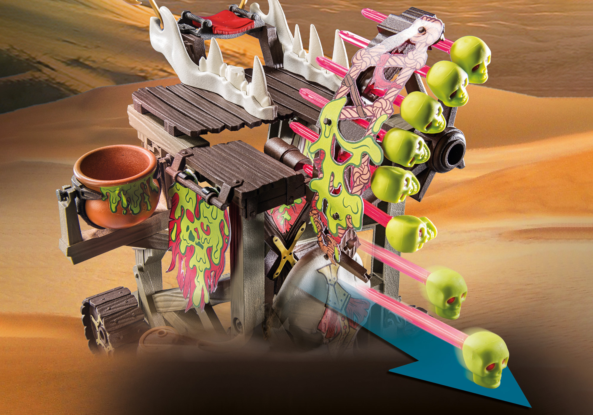 Playmobil: Novelmore - Sal'ahari Sands Donnerthron