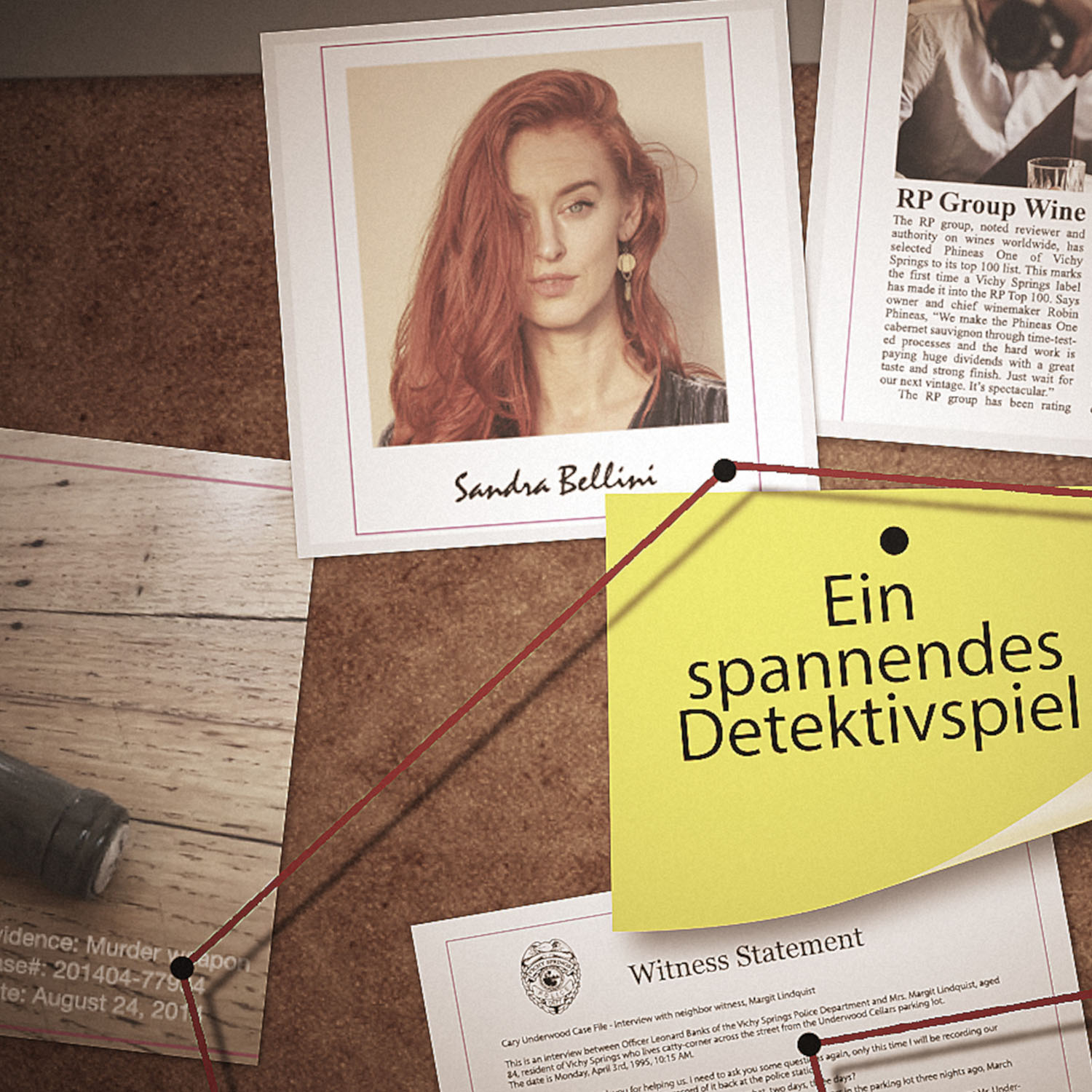 Murder Mystery Case File: Der Tote im Weinkeller