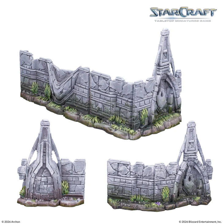 Starcraft TMG: Terrain - Lost Temple Starcraft TMG: Terrain - Lost Temple