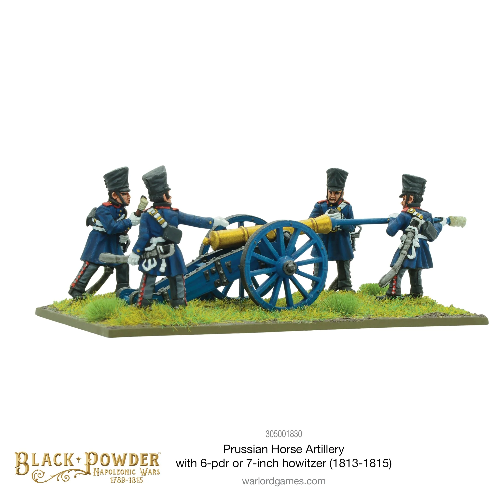 Black Powder: Napoleonic Prussian Horse Artillery with 6-pdr (1813-1815)