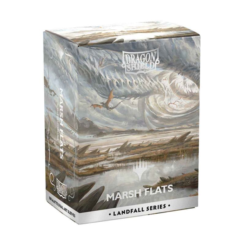 Dragon Shield: Art Sleeves Dual Matte Landfall Series Magic - Marsh Flats Buch, Veröffentlichung