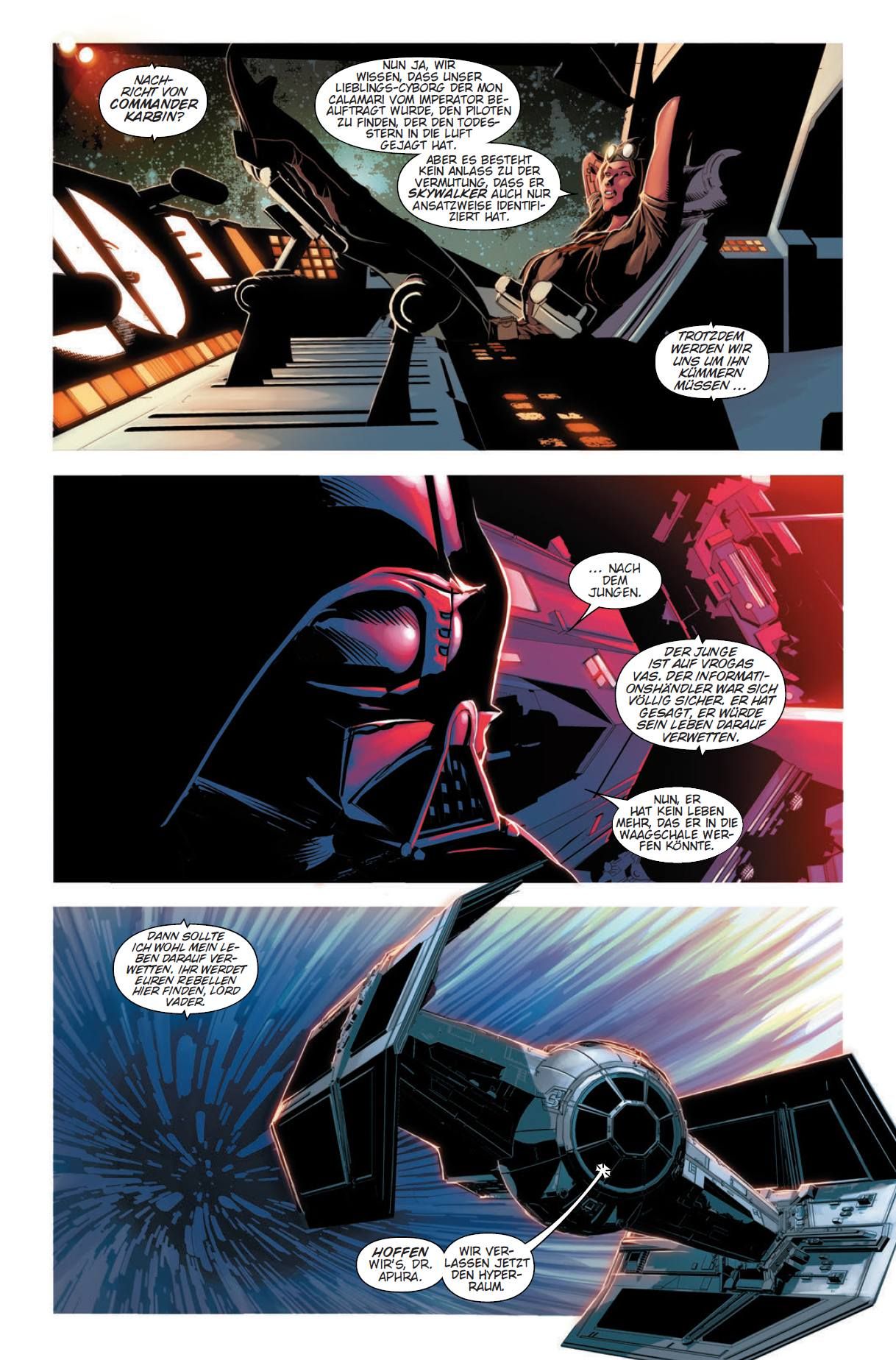 Comic, Star Wars, Tiefraumschiff, TIE-Fighter, Luftkampf