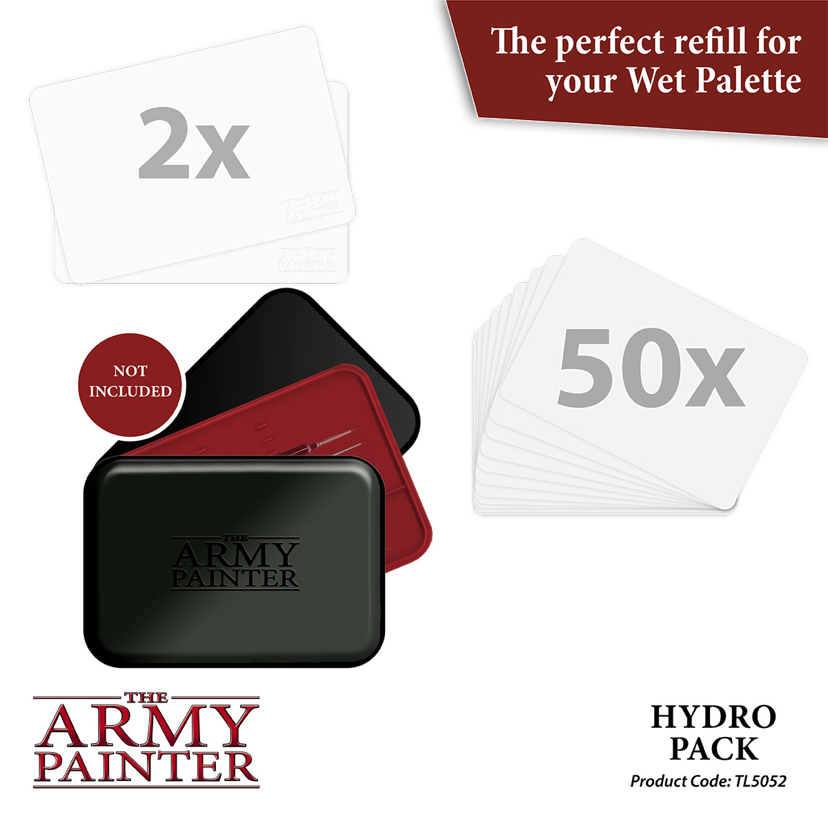 Army Painter: Tool - Wet Palette Hydro Pack Army Painter: Tool - Wet Palette Hydro Pack