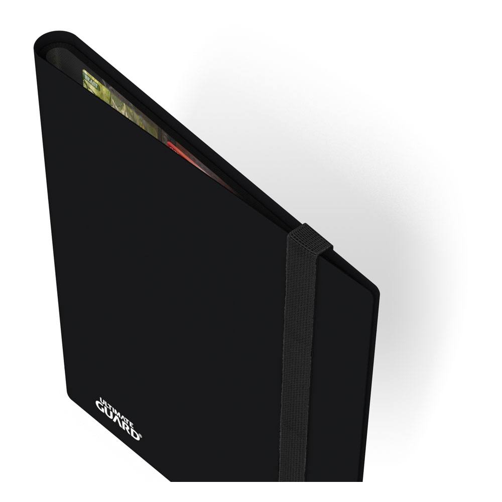Ultimate Guard: Kartenmappe Flexfolio 9-Pkt schwarz Notizblock, Schreibblock, Organizer, Binder, Schwarz