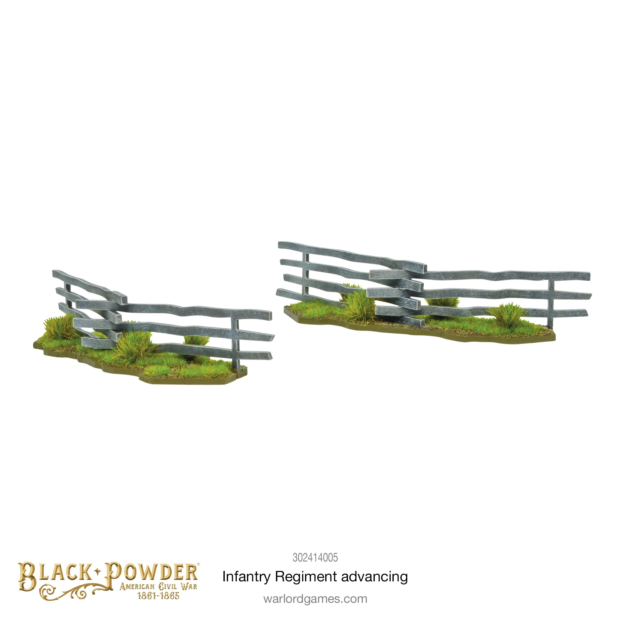 Black Powder: American Civil War Infantry Regiment Advancing