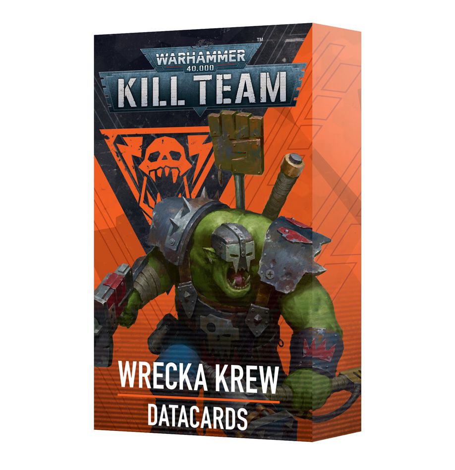 Warhammer 40K: Kill Team - Datacards - Wrecka Krew engl. Warhammer 40K: Kill Team - Datacards - Wrecka Krew engl.