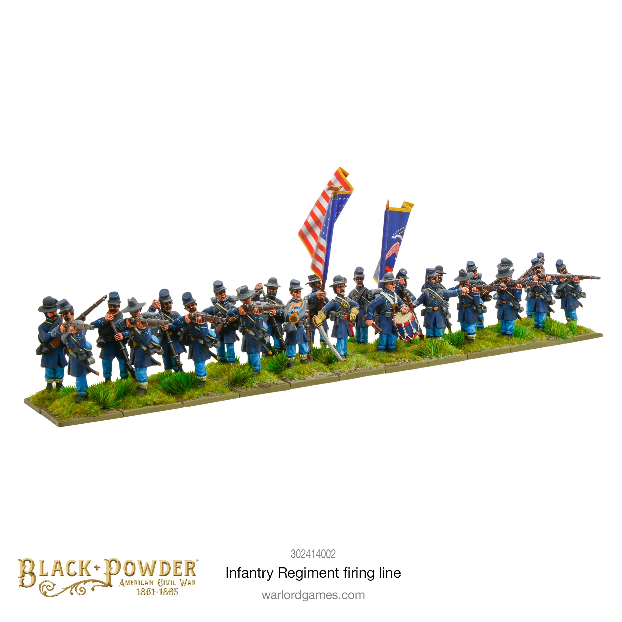 Black Powder: American Civil War Infantry Regiment Firing Line Black Powder: American Civil War Infantry Regiment Firing Line