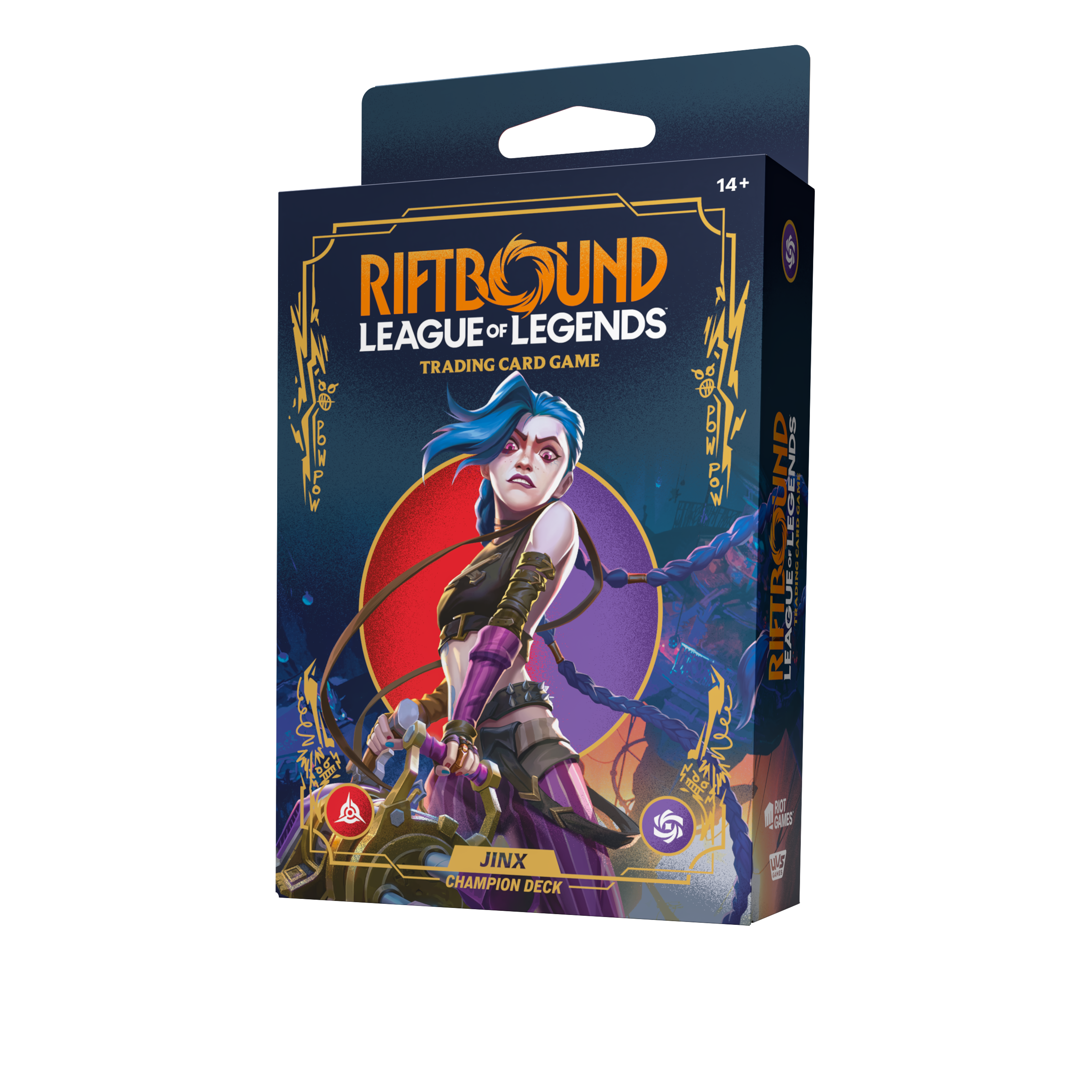 Riftbound TCG: Origins Champion Deck Jinx (Set 01)
