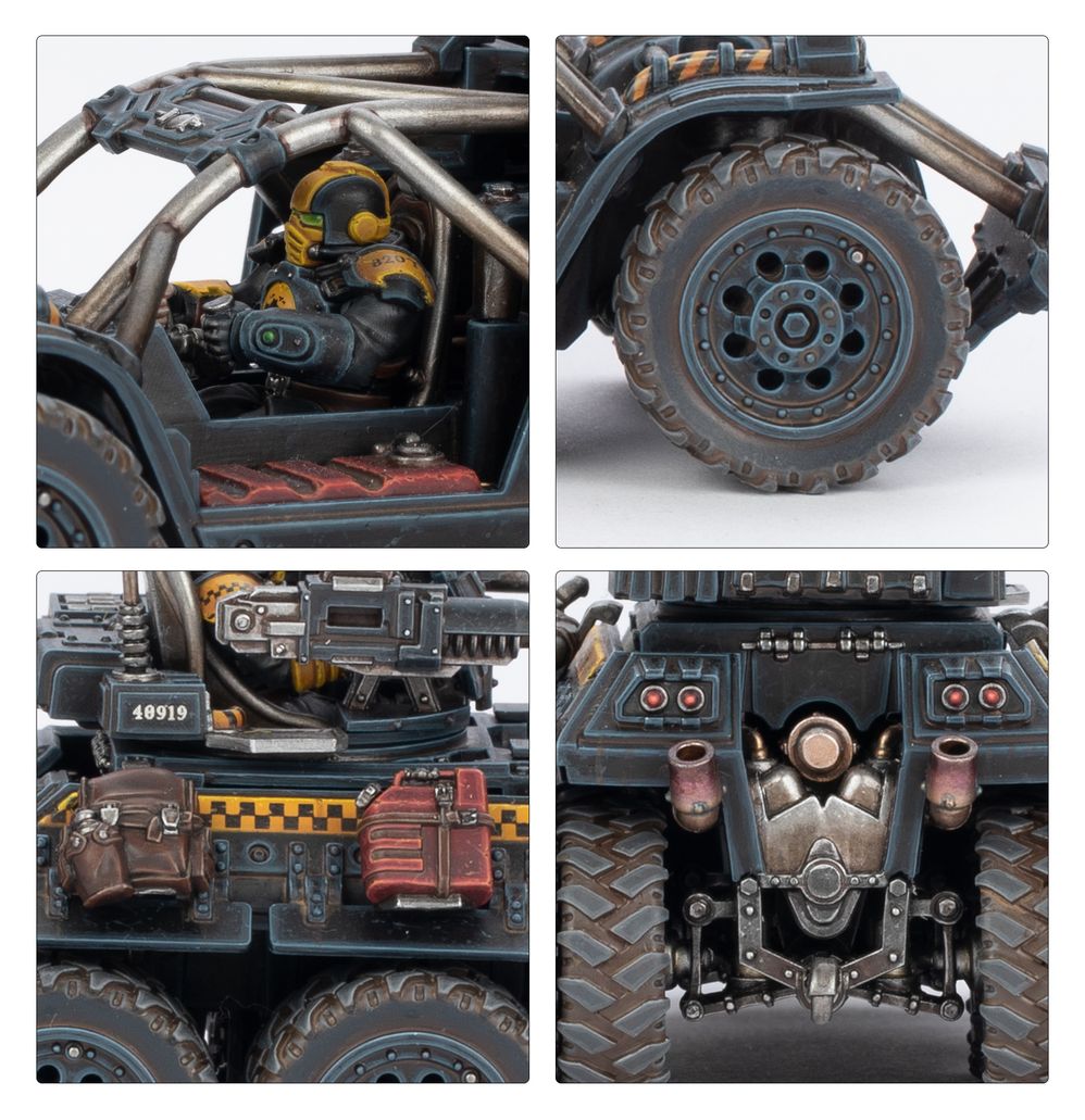 Necromunda: Palanite Enforcer Tauros Venator Necromunda: Palanite Enforcer Tauros Venator