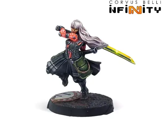 Infinity: JSA - JSA hero, Shinobu Kitsune (Monofilament CCW) Infinity: JSA - JSA hero, Shinobu Kitsune (Monofilament CCW)