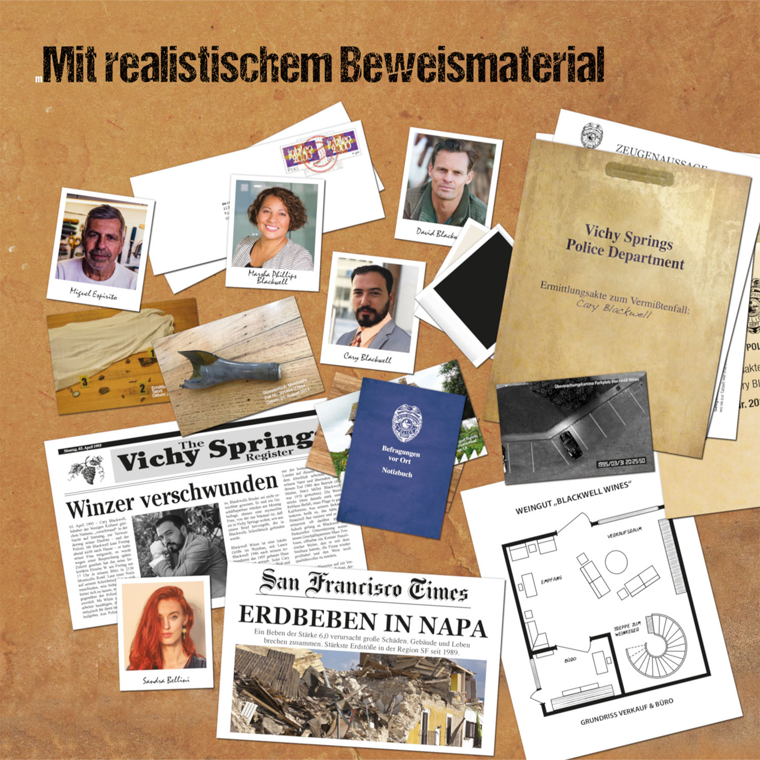 Murder Mystery Case File: Der Tote im Weinkeller Murder Mystery Case File: Der Tote im Weinkeller