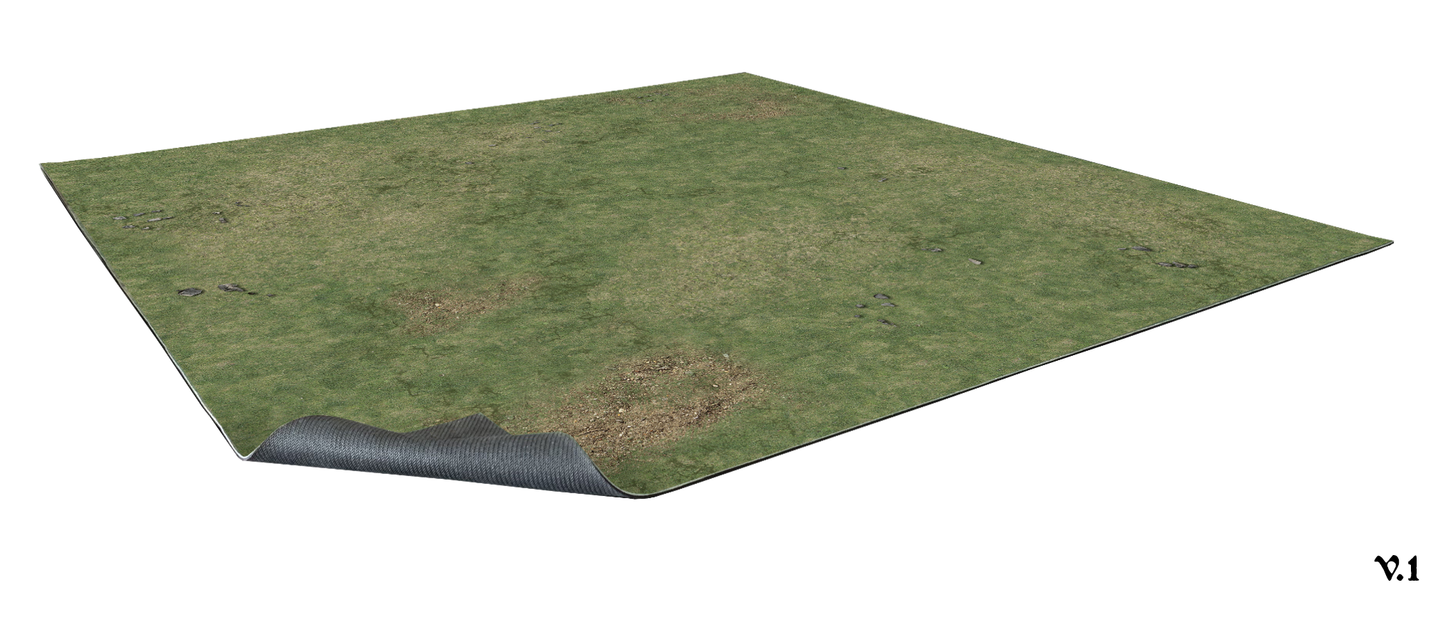 Battle Systems: Gaming Mat Grassy Fields V2 60x60cm