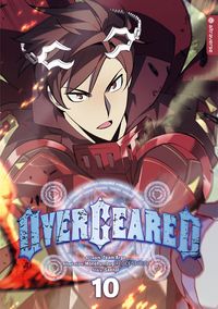 Overgeared Bd.10 Rüstungsanzug, Roter Anzug, Manga, Coverbild, Zahl 10