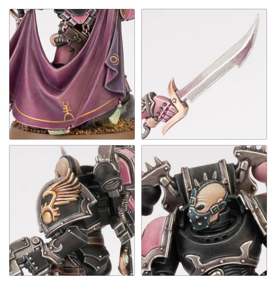 Warhammer 40k: Emperors Children - Champions of Slaanesh Army Set dt. Warhammer 40k: Emperors Children - Champions of Slaanesh Army Set dt.