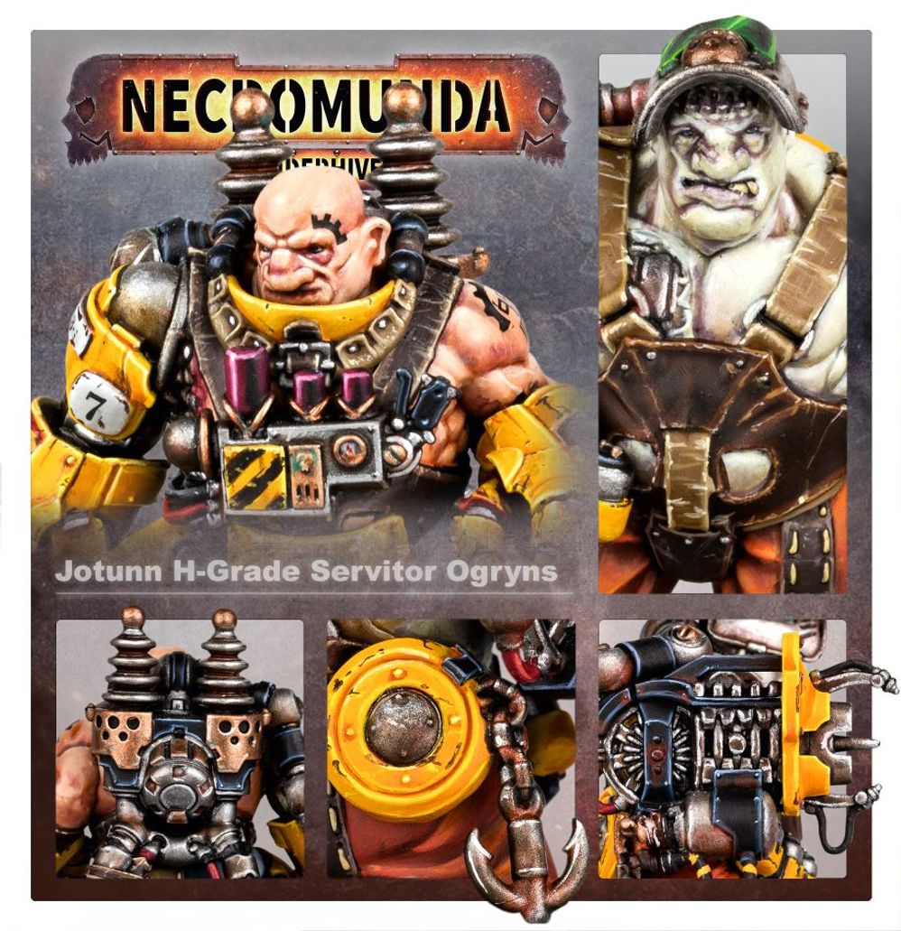 Necromunda: Jotunn H-Grade Servitor Ogryns