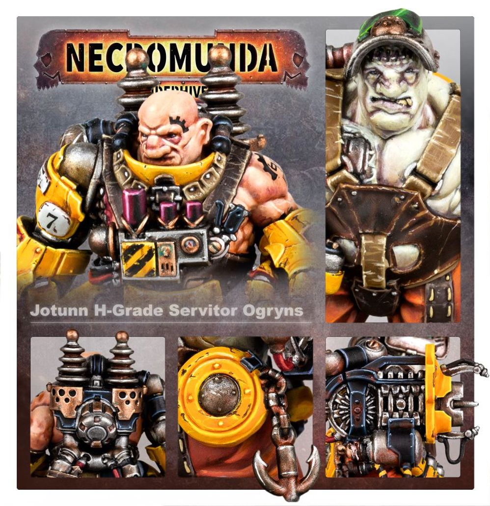 Necromunda: Jotunn H-Grade Servitor Ogryns Necromunda: Jotunn H-Grade Servitor Ogryns