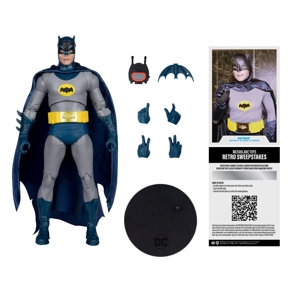 DC Multiverse AF: Batman (Classic TV Series) 18cm