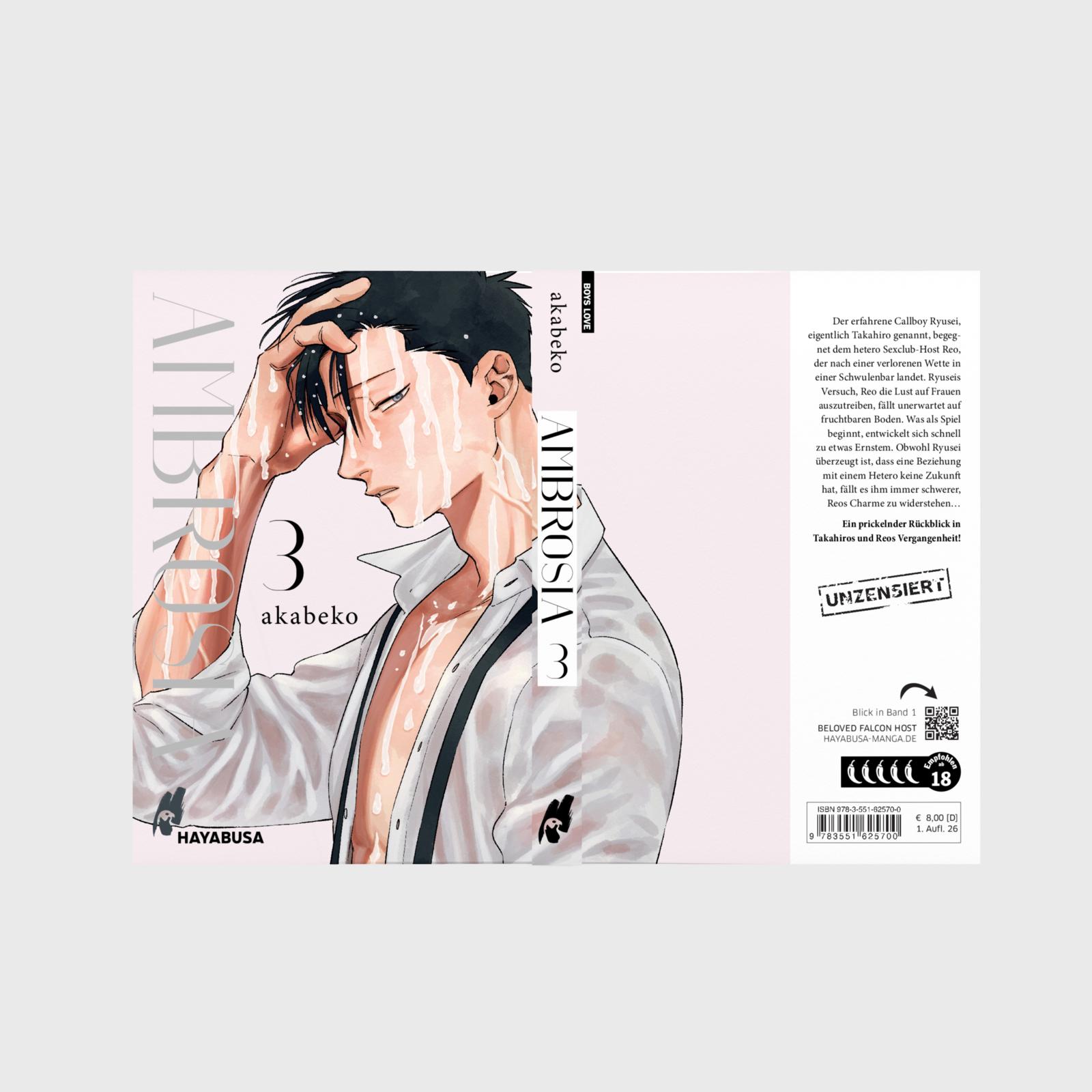 Ambrosia Bd.3 Manga, Romantik, Männlich, Abgebildete Person, Kleidung