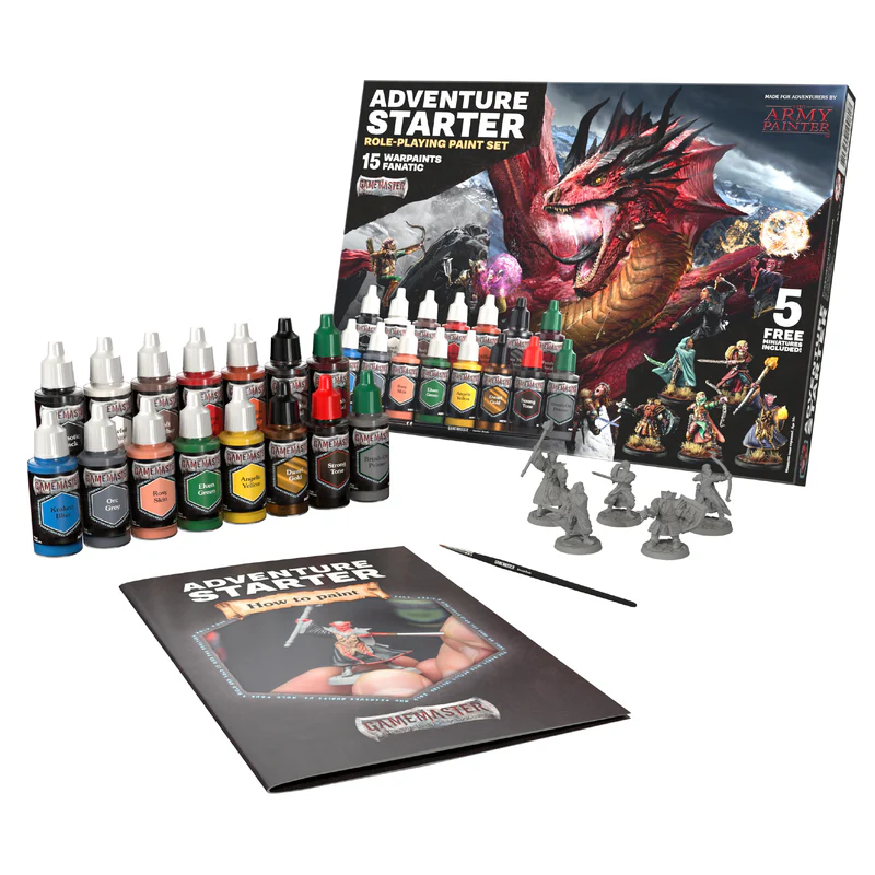 Army Painter: Gamemaster - Adventure Starter Role-Playing Paint Set Army Painter: Gamemaster - Adventure Starter Role-Playing Paint Set