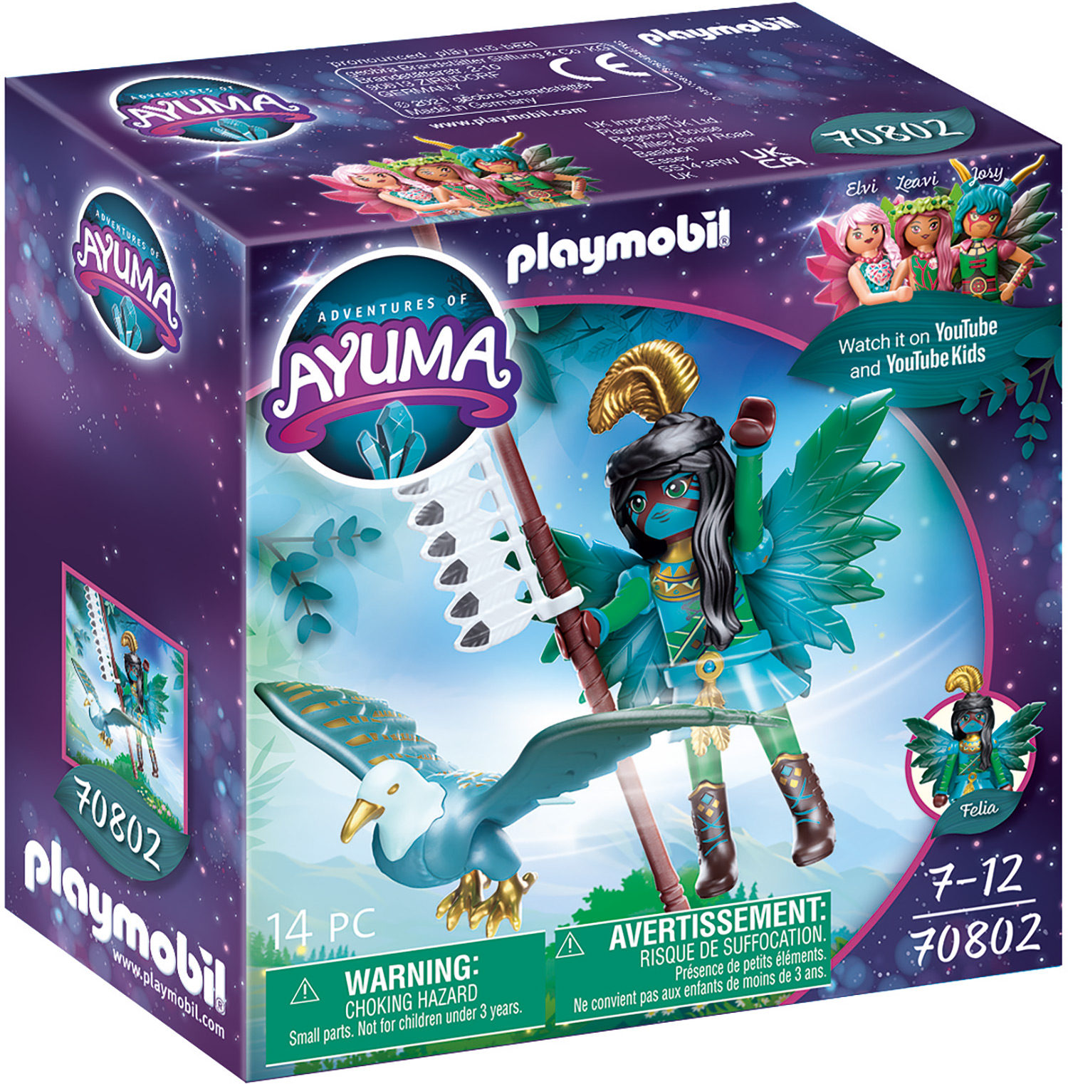 Playmobil: Adventures of Ayuma - Knight Fairy mit Seelentier 