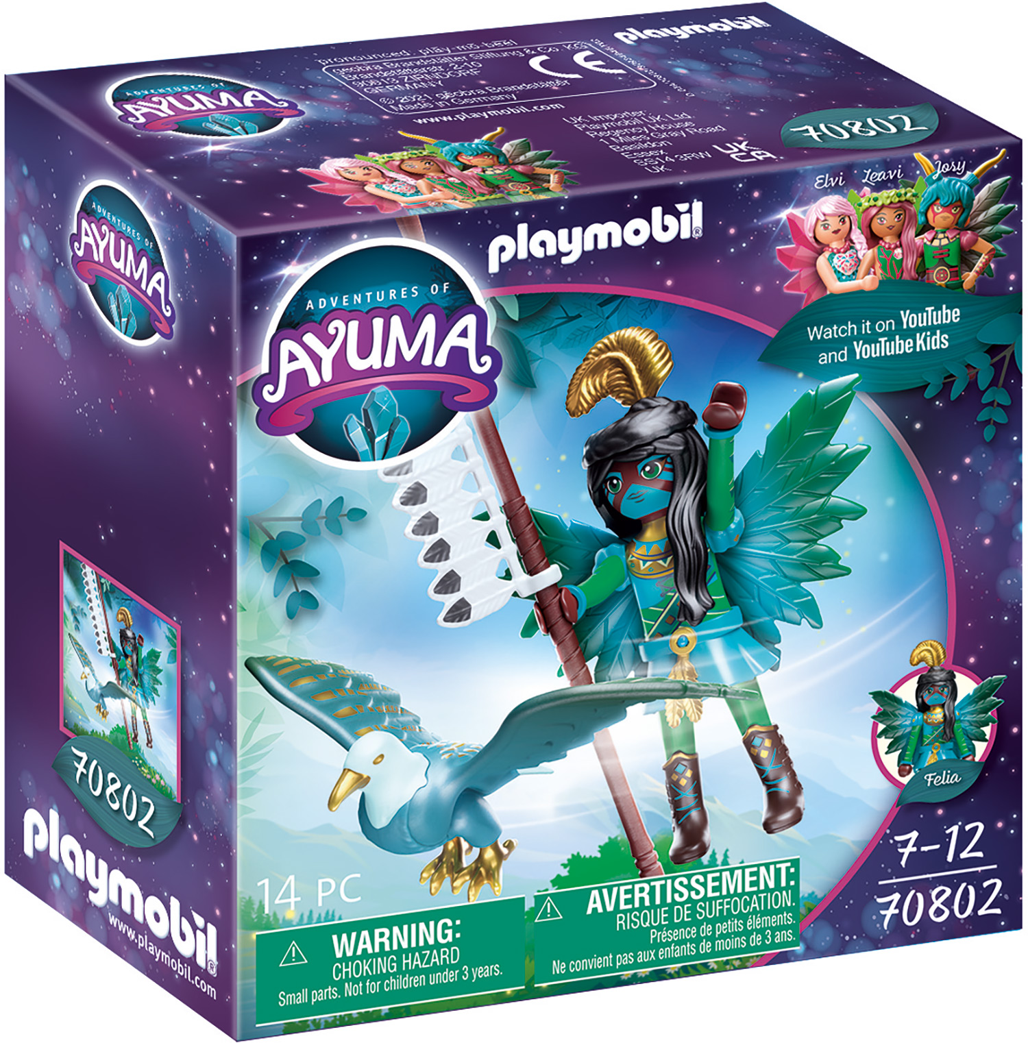 Playmobil: Adventures of Ayuma - Knight Fairy mit Seelentier Playmobil: Adventures of Ayuma - Knight Fairy mit Seelentier