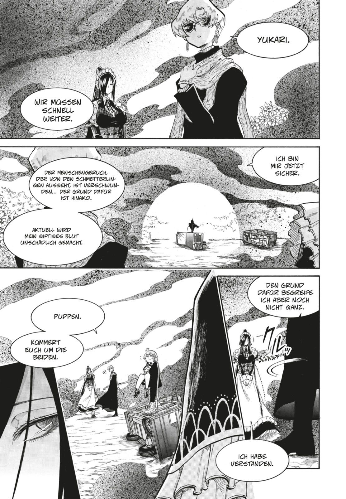 Manga, Szene, Hintergrund, Charaktere, Kisten