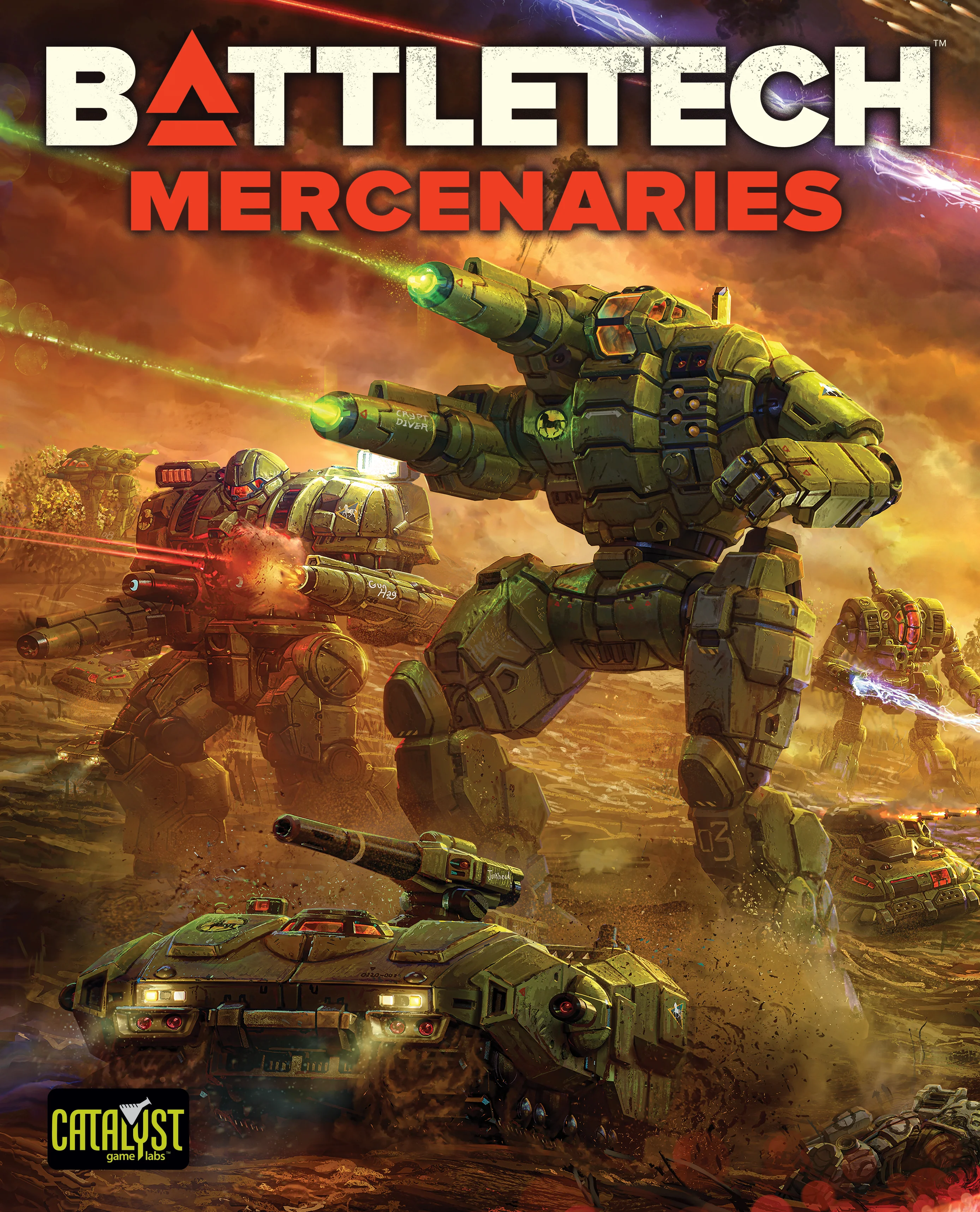 Battletech: Mercenaries Box