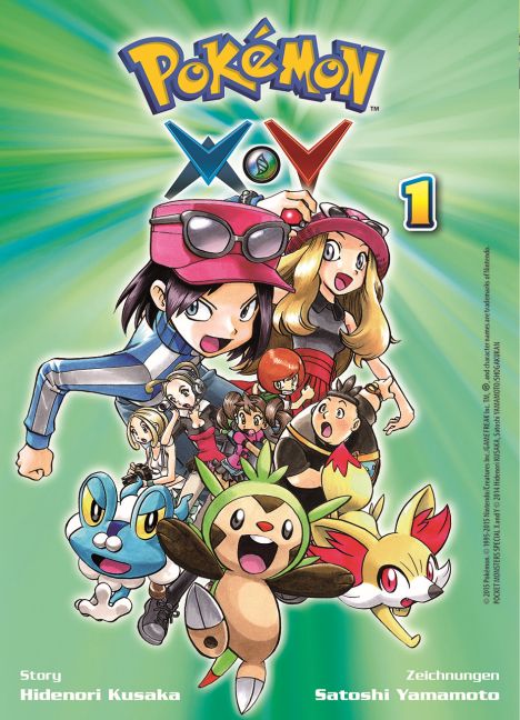 Pokémon X und Y Bd.1-3 Manga Pack Pokémon X und Y Bd.1-3 Manga Pack