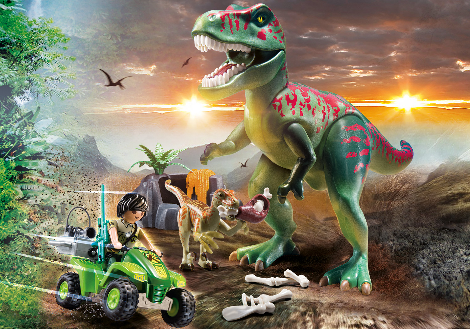 Playmobil: Dinos - T-Rex Angriff Playmobil: Dinos - T-Rex Angriff