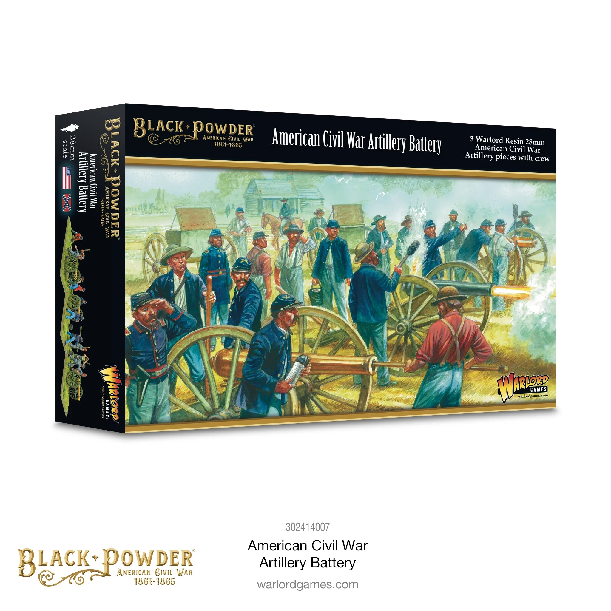 Black Powder: American Civil War Infantry Regiment Artillery Battery