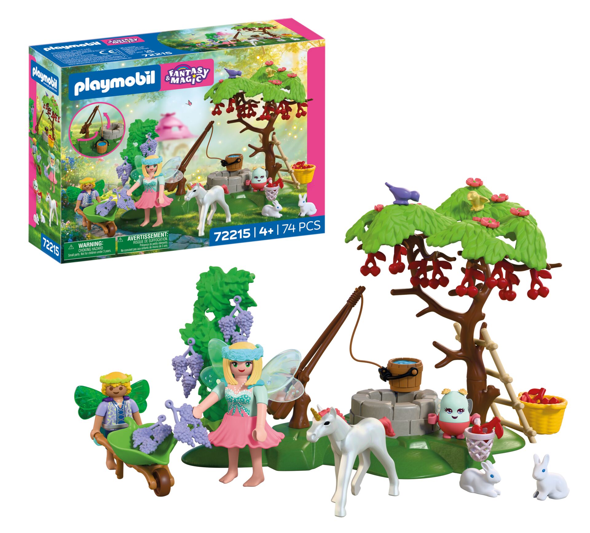 Playmobil, Set, Figuren, Pferd, Garten