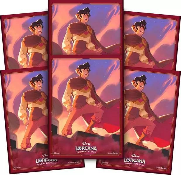 Lorcana TCG: Shimmering Skies Card Sleeves B Aladin