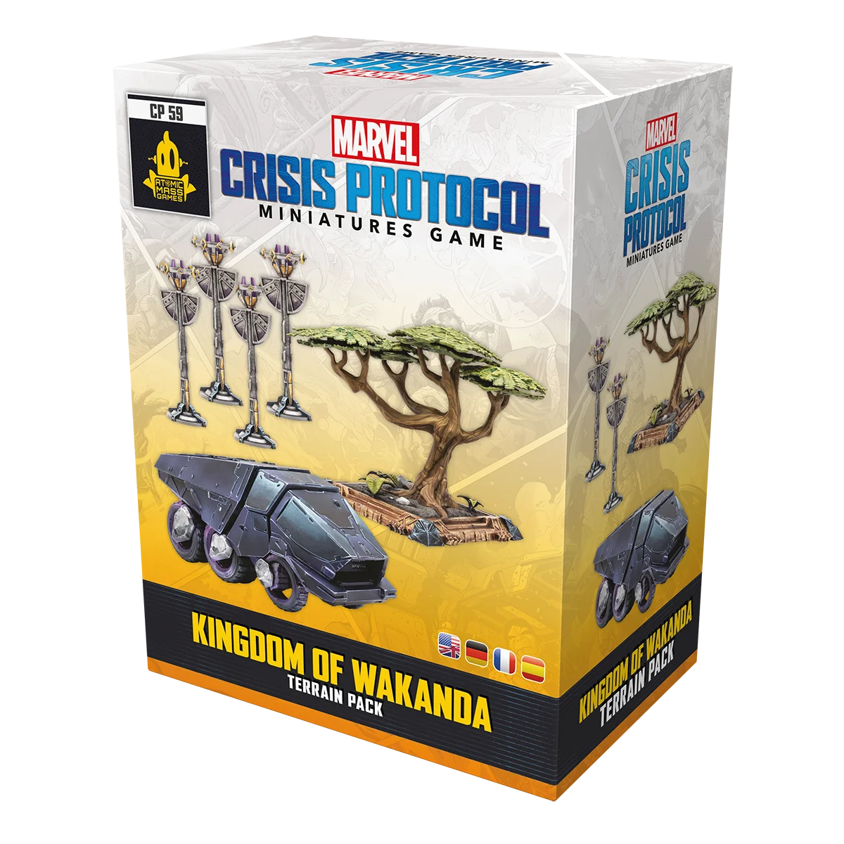 Marvel Crisis Protocol: Kingdom of Wakanda Terrain Pack Marvel Crisis Protocol: Kingdom of Wakanda Terrain Pack