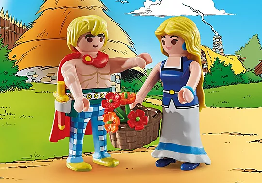 Playmobil: Asterix - Tragicomix und Falbala Playmobil: Asterix - Tragicomix und Falbala