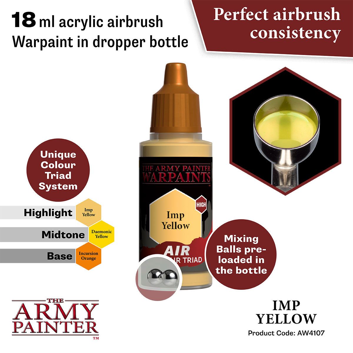 Army Painter: Air - Imp Yellow