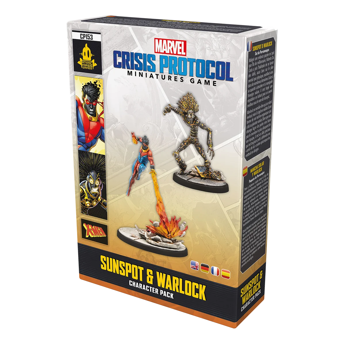 Marvel Crisis Protocol: Sunspot & Warlock Character Pack