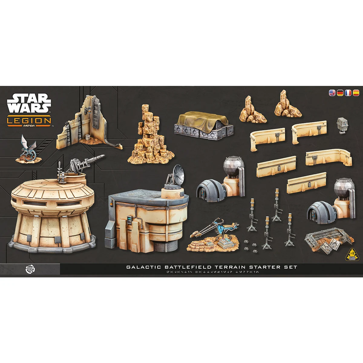 Star Wars: Legion - Galactic Battlefield Terrain Starter Set Star Wars: Legion - Galactic Battlefield Terrain Starter Set