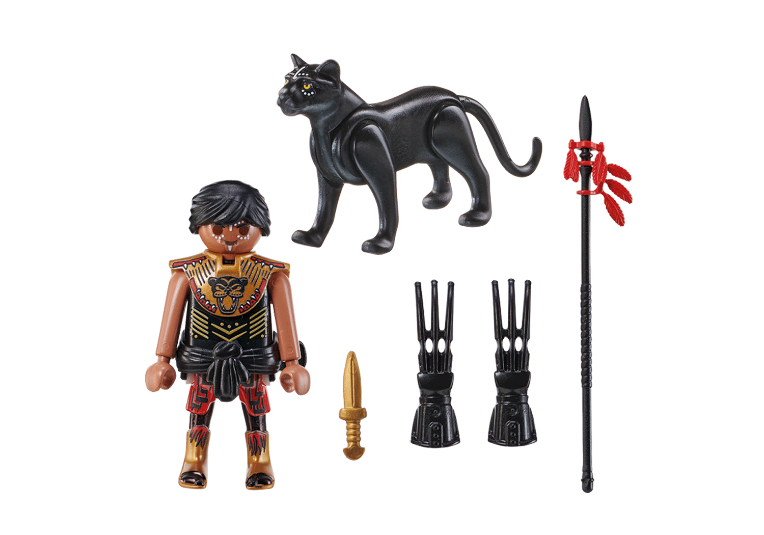 Playmobil: Special Plus - Krieger mit Panther