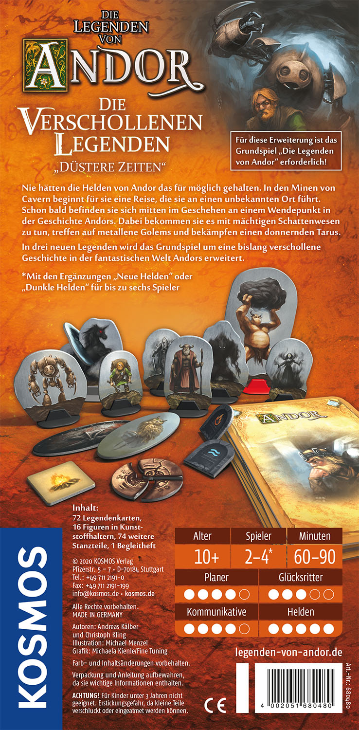 Legenden von Andor: Die verschollenen Legenden "Düstere Zeiten"