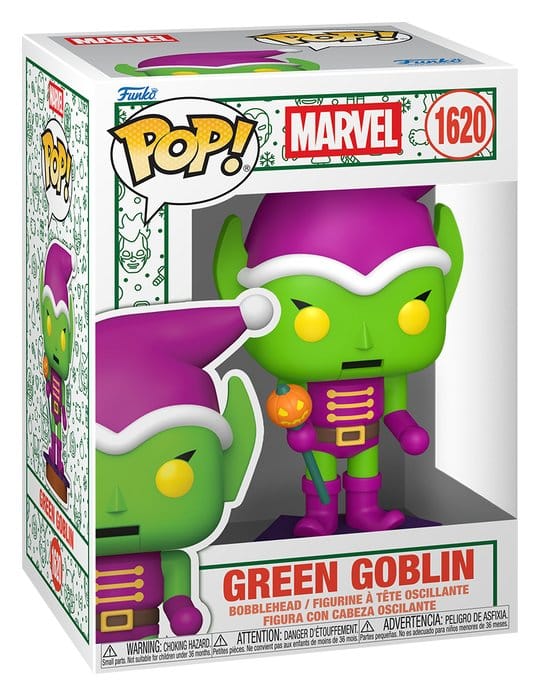 grüner goblin, bobblehead, funko pop, marvel, figurine