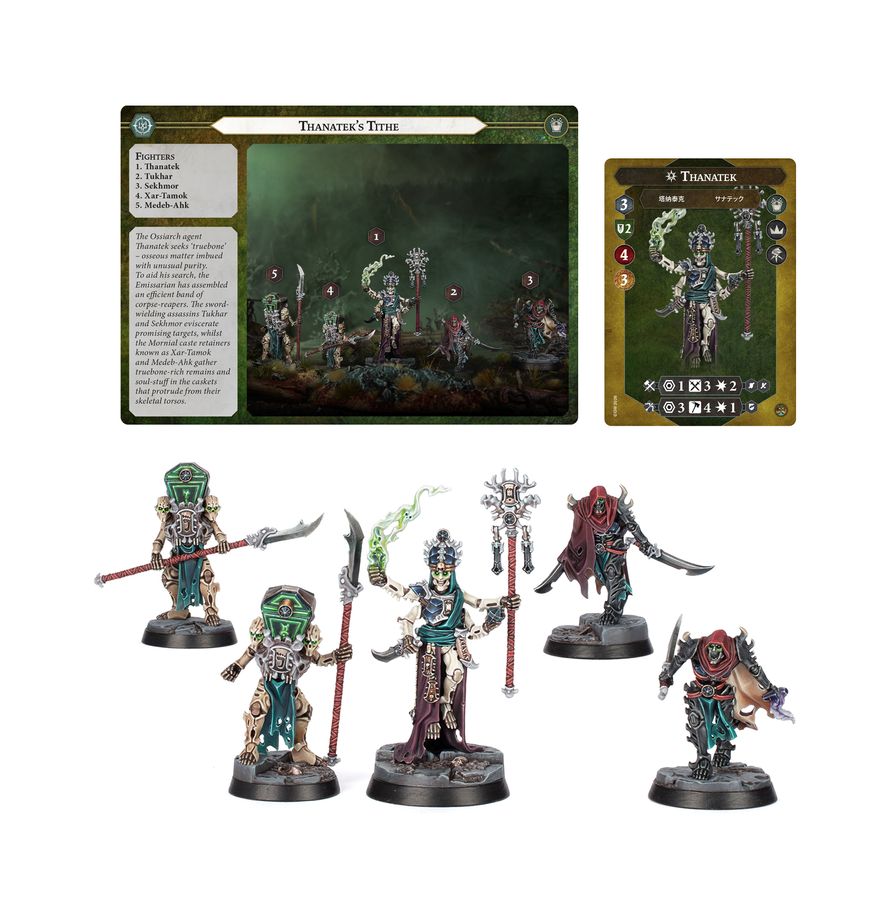 Miniatur, Brettspiel, Fantasie, Figuren, Satz aus fünf