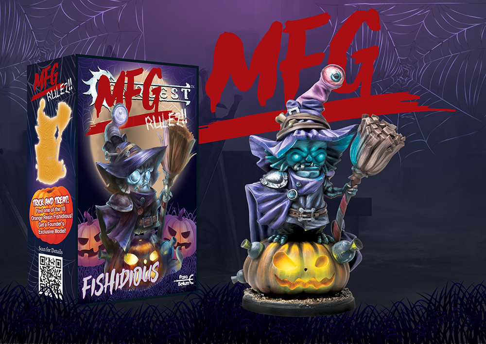 Murderous Fish Gnome: Fishidious (Halloween Exclusive) Murderous Fish Gnome: Fishidious (Halloween Exclusive)