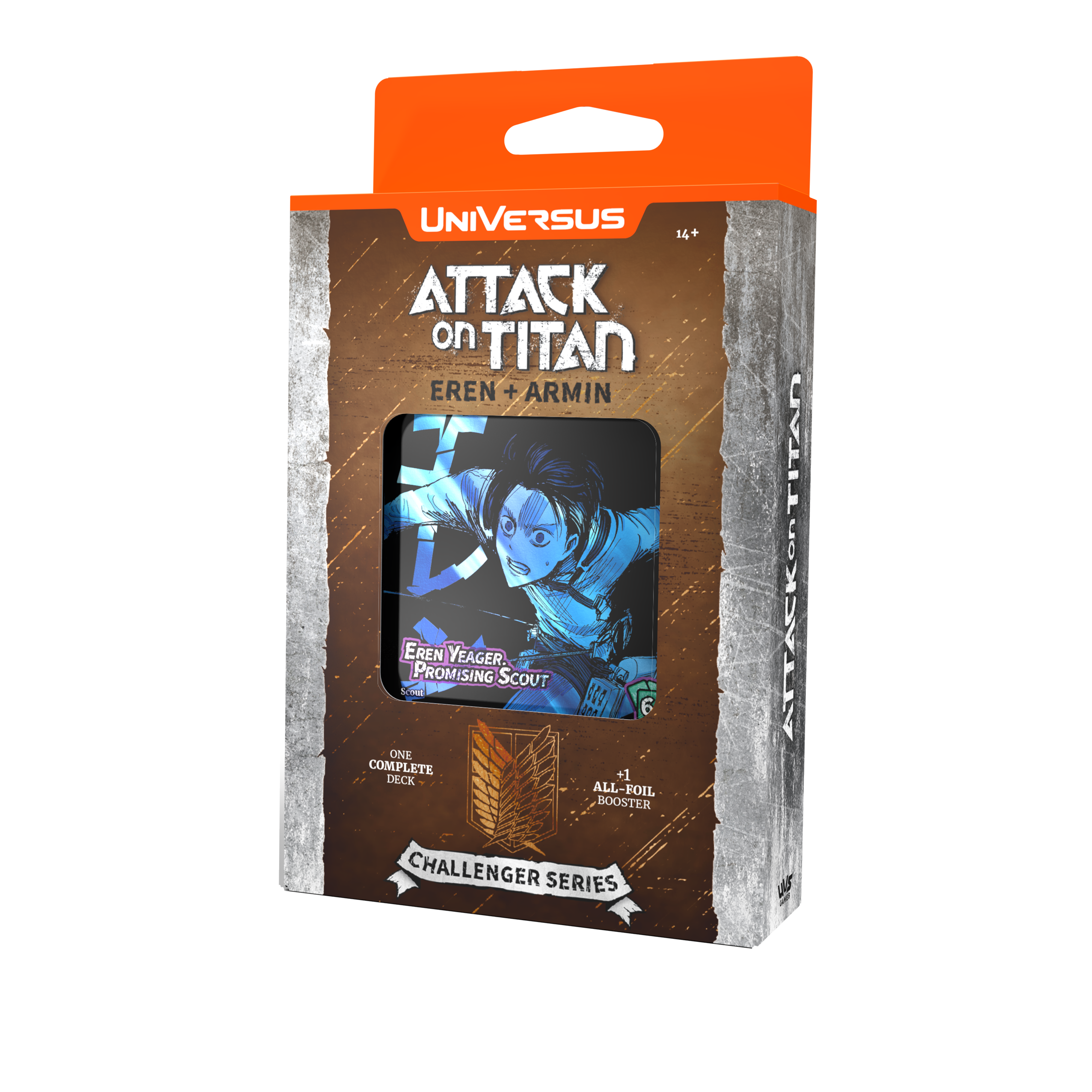 Universus CCG: Attack on Titan Challenger Series Deck "Eren+Armin" Universus CCG: Attack on Titan Challenger Series Deck "Eren+Armin"